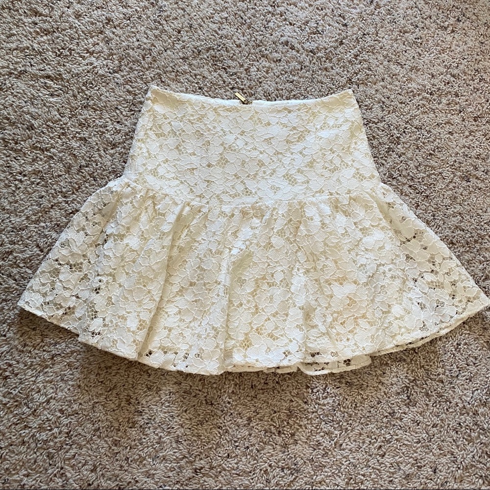 Marciano lace skirt